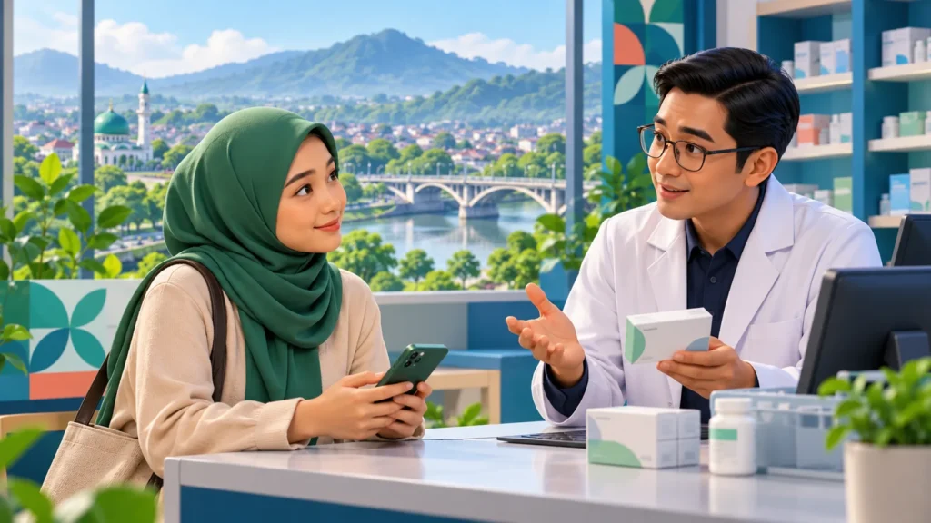 Ilustrasi langkah aman saat obat PRB belum tersedia